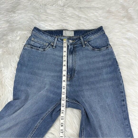 Everlane Women's Blue The Curvy Cheeky Straight Leg Designer Jean W29/L28 - Picture 10 of 12